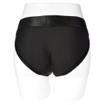 Em.Ex. Active Harness Wear Silhouette (Crotchless) Black
