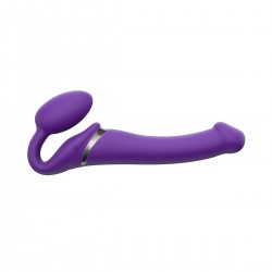 Strap On Me Vibrating Purple Strapless Remote Controlled