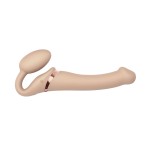 Strap On Me Vibrating Vanilla Strapless Remote Controlled