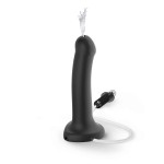 Ejaculating Silicone Cum Dildo Black
