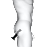 Strap-On-Me P&G Silicone Dildo Plug Black