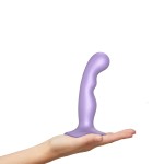 Strap-On-Me P&G Silicone Dildo Plug Metallic Lilac