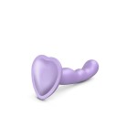 Strap-On-Me P&G Silicone Dildo Plug Metallic Lilac