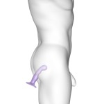 Strap-On-Me P&G Silicone Dildo Plug Metallic Lilac