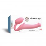 Strap-On-Me Semi-Realistic Bendable Strap-On Pink 