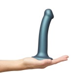 Metallic Shine Blue Dildo