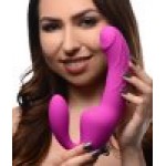 Royal Rider Vibrating Silicone Strapless Strap On Dildo