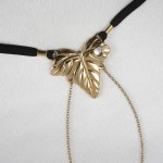 Secret Garden Gold Leaf G-String 