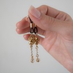 Love Roses Non-Piercing Nipple Jewelry in Gold