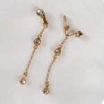 Crystal Pendant Non-Piercing Labia Jewelry