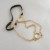Gold Penis Chain with Crystal Gems