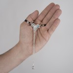Leaf Penis Chain Jewelry with Tear Drop Pendant in Gold or Silver
