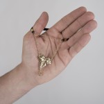 Leaf Penis Band Jewelry in Gold or Silver