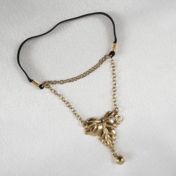 Leaf Penis Band Jewelry in Gold or Silver