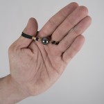 Hematite Ball Penis Bracelet Jewelry in Gold or Silver