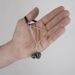 Triple Hematite Balls Penis Band Jewelry in Gold or Silver