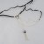 Secret For Him Silver G-String With Hematite Stones