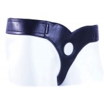 EZ Connoisseur Leather Strap On Harness