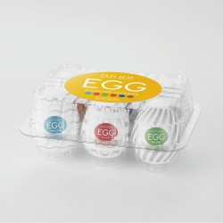 Tenga Easy Beat Egg Variety Multi 6 Pack -New Standard