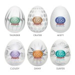 Tenga Egg Hard Boiled Strong Sensation Variety 6 Pack