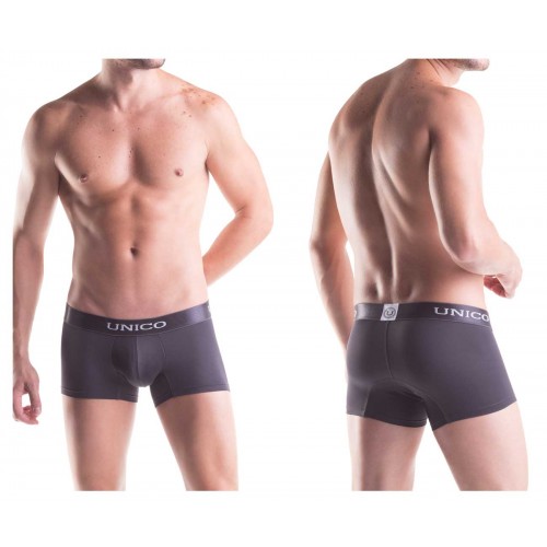 Unico 1200080396 (1212010010696) Boxer Briefs Asfalto Microfiber Color Gray
