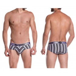 Unico 1902020112552 Briefs Crossbreed Color Black-White