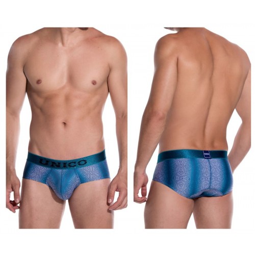Unico 1908020116129 Briefs Luminiscente Color Blue