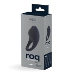 ROQ Rechargeable Cock Ring Black