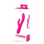 Rockie Rechargeable Rabbit Duo-style Vibrator