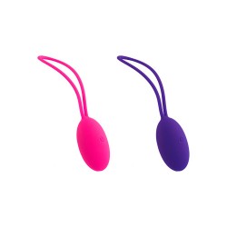 Peach Rechargeable Vibrating Kegel Egg