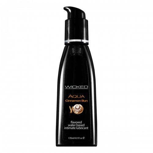 Wicked Aqua Cinnamon Bun Intimate Lubricant