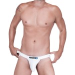 WildmanT Raw Angel Jockstrap with Duraband White