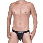 WildmanT Raw Mesh Jockstrap Contrast Red
