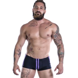 Sportivo Square Cut Black & Purple