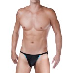 WildmanT Raw Mesh Micro Jockstrap Blue Contrast WildmanT Raw Mesh Micro Jockstrap Blue Contrast