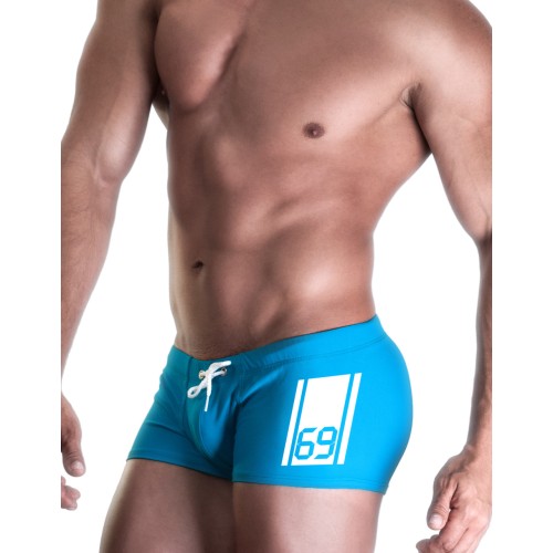 WildmanT "69" SQUARE CUT SWIM BLUE