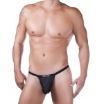 WildmanT Mesh Micro Thong with Big Boy Pouch BLACK