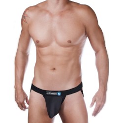 WildmanT Raw Mesh Jockstrap with Duraband Waistband Black
