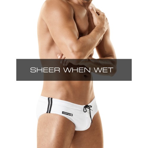 WildmanT Sport Bikini Swim w/Ball Lifter(R) Cock-Ring White