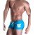 WildmanT Pig Square Cut Swim Blue