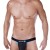 WildmanT Raw Strapless Mesh Jock with Blue Contrast Trim