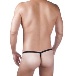 WildmanT Mesh Micro Thong with Big Boy Pouch BLACK