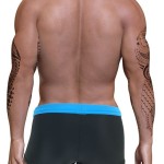 WildmanT Big Boy Pouch Swim Square Cut Blue