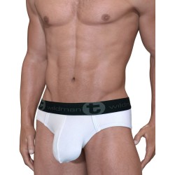WildmanT Mesh Big Boy Pouch Brief White