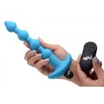 Bang! Vibrating Silicone Anal Beads with Remote Control 