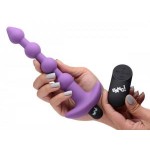 Bang! Vibrating Silicone Anal Beads with Remote Control 