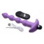Bang! Vibrating Silicone Anal Beads with Remote Control 