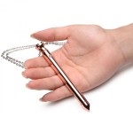 Vibrating Rhinestone Jewelry Necklace