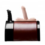 Saddle Deluxe Riding Sex Machine with Dual  Attachments