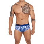 Xtremen 41313 Printed Briefs Color Royal